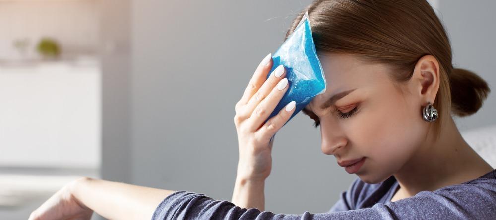 Ice packs may offer temporary relief but it's not a long term solution.