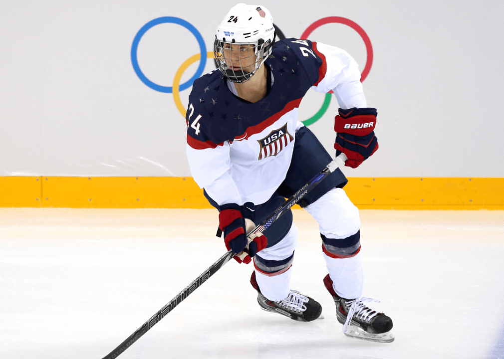 Josephine Pucci, former ice hockey player with Team USA.