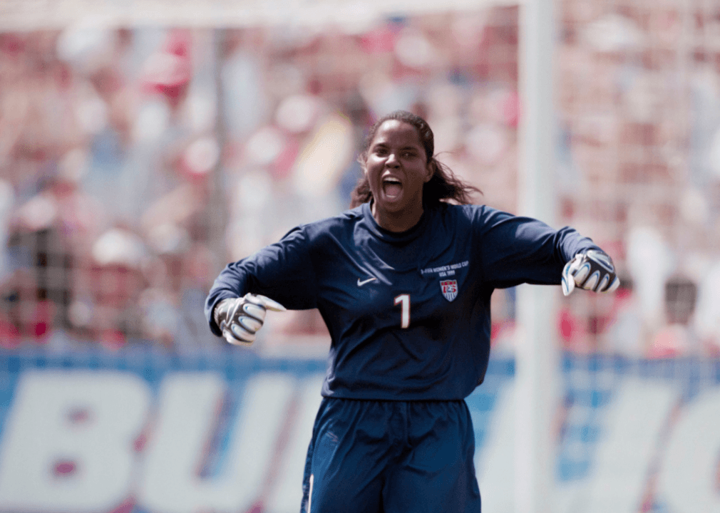 Briana Scurry, former soccer player with the U.S. women’s national soccer team.