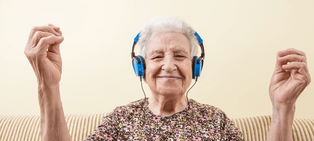 Familiar music can help calm those struggling with dementia. 