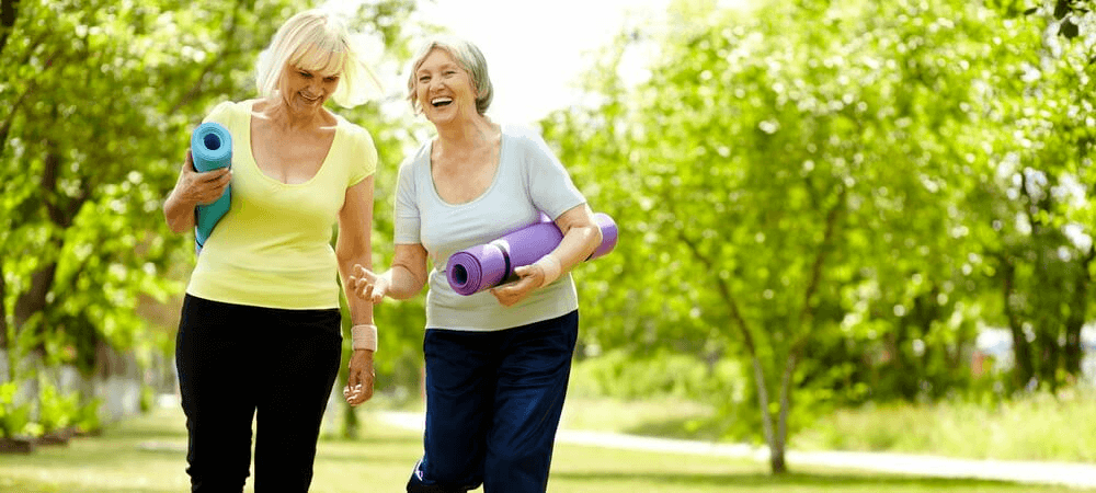 Regular exercise and social activities can help patients stay independent for longer. 